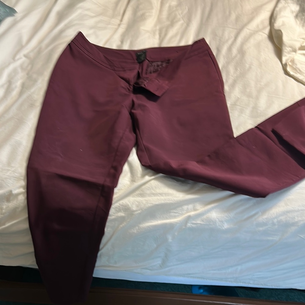 Burgundy Pants